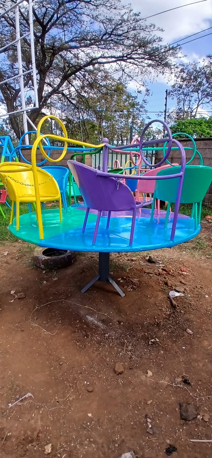 Merry Go Round Blue