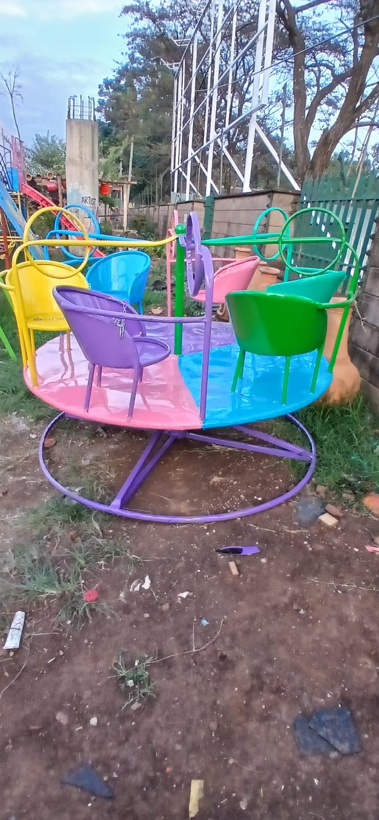 Merry-Go-Round Pink